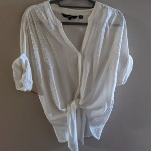 Vero Moda White Button Up Blouse